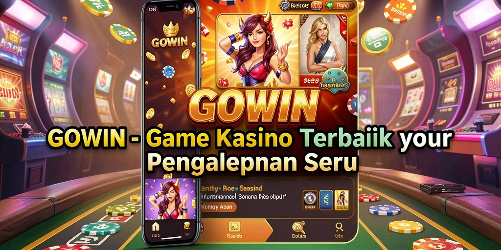 Tampilan gameplay kasino yang mendebarkan di GOWIN.
