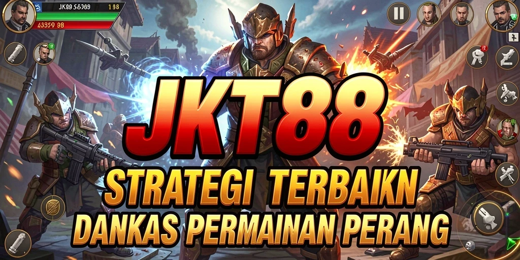 Gameplay JKT88 menampilkan pertempuran strategis yang mendebarkan.