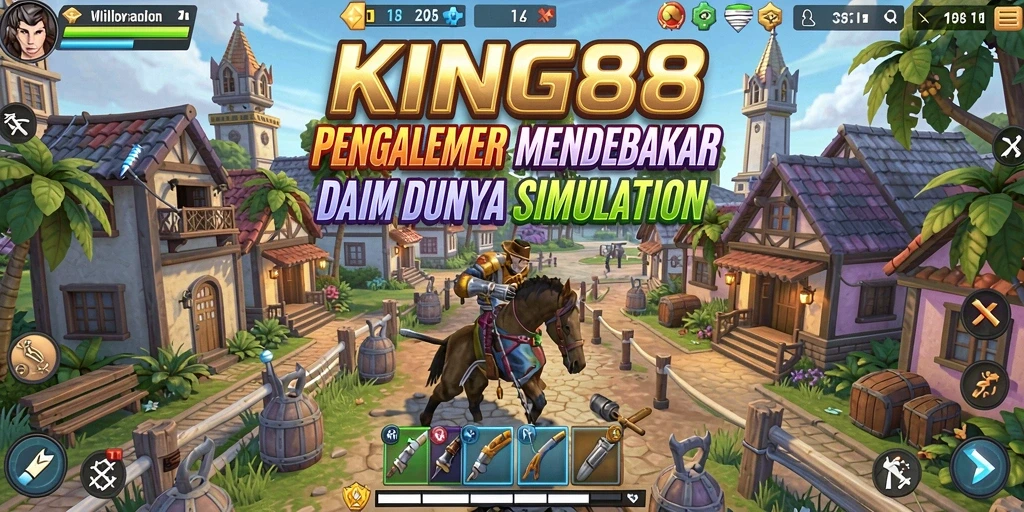 Tampilan gameplay mendebarkan dari KING88 yang menggambarkan simulasi mendalam.