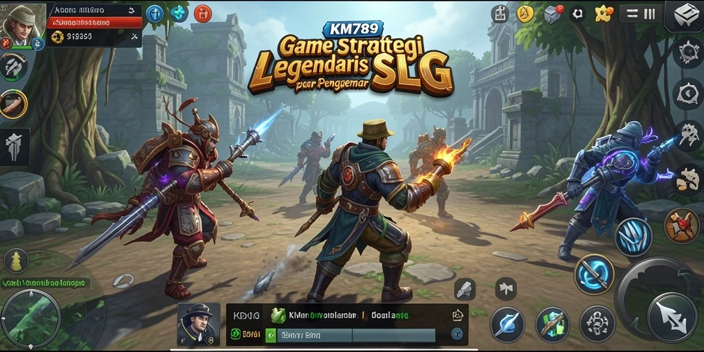 Tampilan grafis dan gameplay seru di KM789