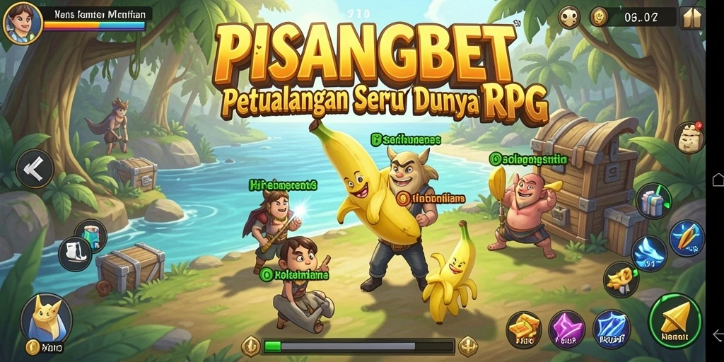 Tampilan gameplay seru dari PISANGBET yang memikat pemain.