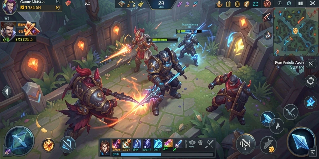 Tampilan gameplay RPRR yang seru dan penuh strategi pertempuran.