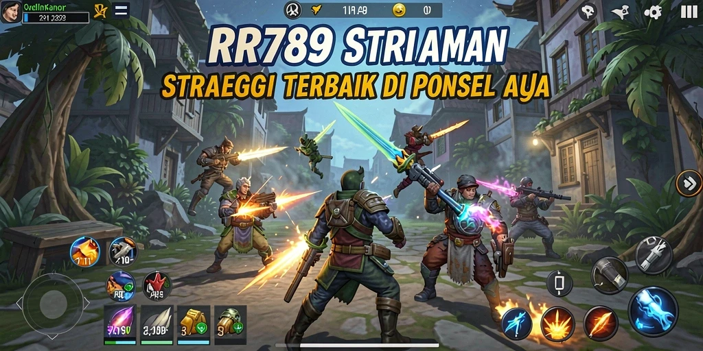 Tampilan gameplay RR789 yang memukau dalam pertempuran strategis.
