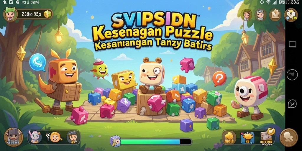 Tangkapan layar gameplay SVIPSIDN dengan teka-teki yang menarik.