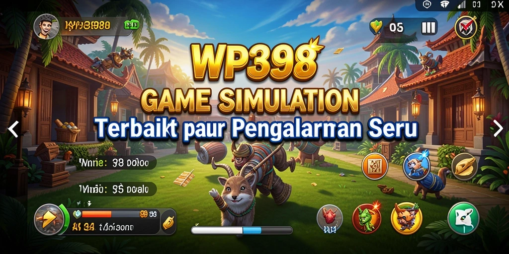 Tampilan gameplay WP888 dengan grafis menakjubkan dan interaksi mendalam.