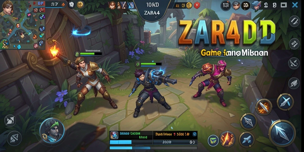 Tangkapan layar gameplay ZARA4D yang penuh aksi dan strategi.